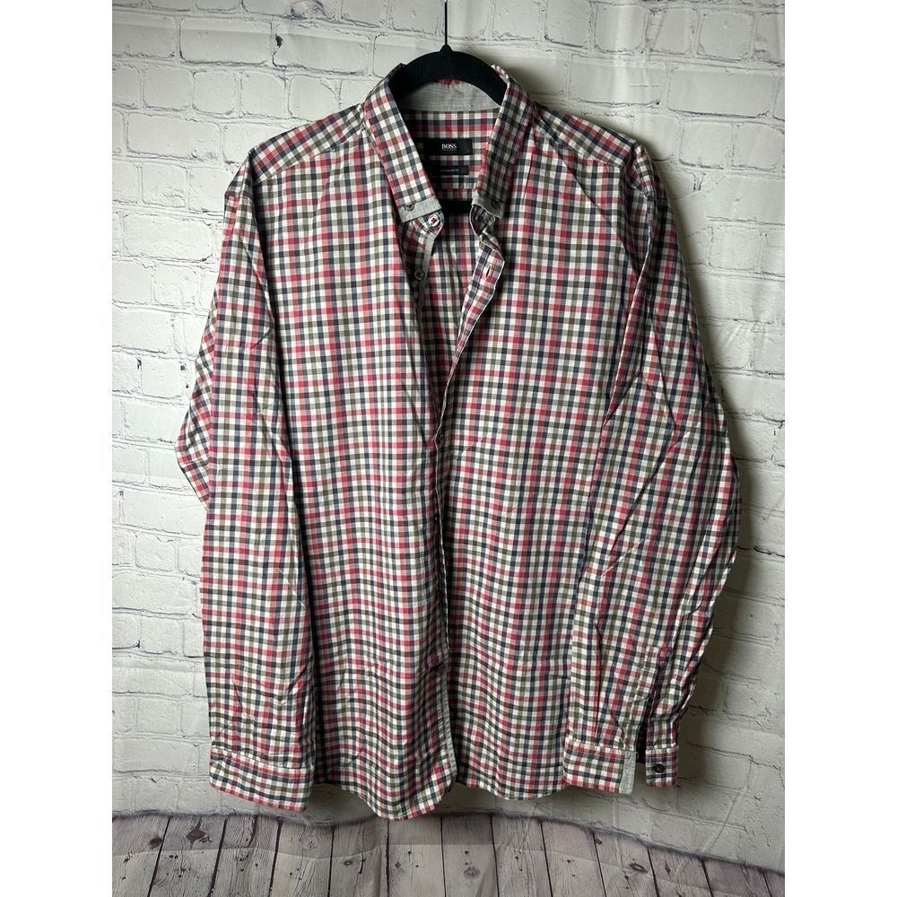 BOSS Regular Fit Plaid Shirt - Stylish Comfort for Any Occasion